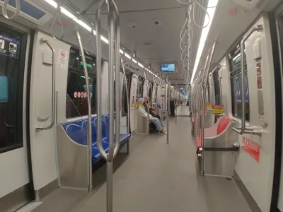 クラナ・ジャヤ線（LRT）の車内